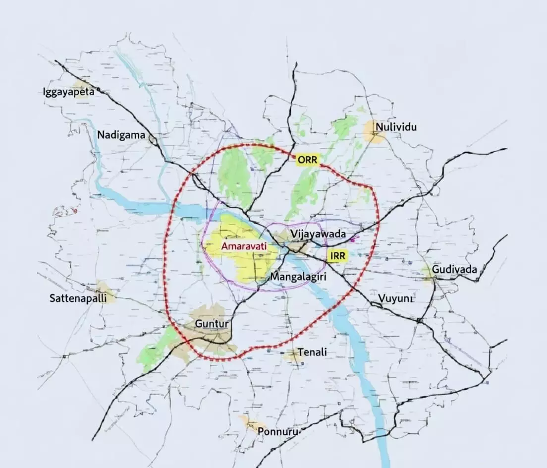 పిపిపిలో అమరావతి ఇన్నర్ రింగ్ రోడ్! పిపిపిలో అమరావతి ఇన్నర్ రింగ్ రోడ్!
