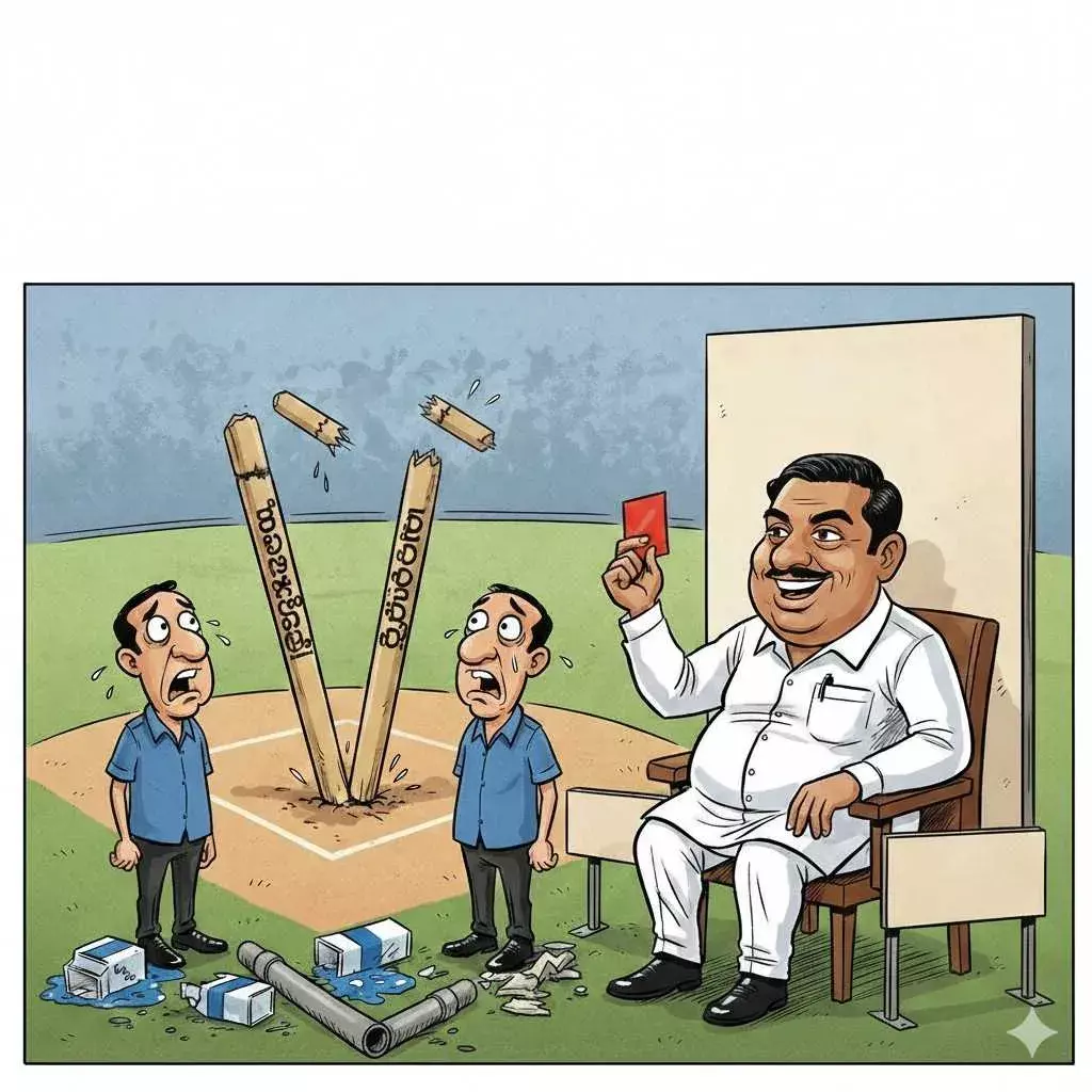 అధికారులే బలిపశువులు.. మంత్రులు మాత్రం సేఫ్!