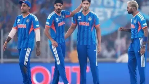 ఇండియా ఫస్ట్ వికెట్ డౌన్, సంజూ శాంసన్ ఔట్