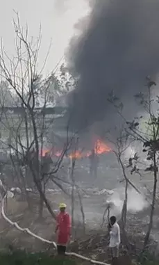 సామార్లకోట ఫైర్ వర్క్స్ లో పేలుడు