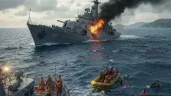 140 మందిని బలిగొన్న ఆ యుద్ధనౌక మన విశాఖ నుంచి బయల్దేరిందే!