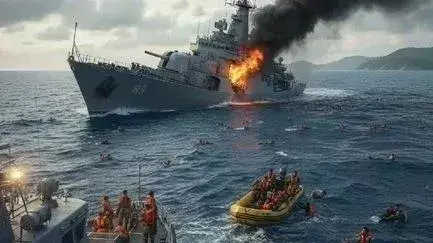 140 మందిని బలిగొన్న ఆ యుద్ధనౌక మన విశాఖ నుంచి బయల్దేరిందే!