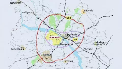 అమరావతి ఇన్నర్ రింగ్ రోడ్ వివాదం
