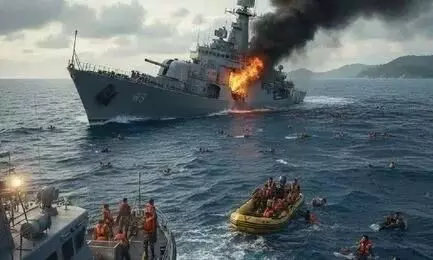 140 మందిని బలిగొన్న ఆ యుద్ధనౌక మన విశాఖ నుంచి బయల్దేరిందే! 140 మందిని బలిగొన్న ఆ యుద్ధనౌక మన విశాఖ నుంచి బయల్దేరిందే!