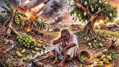 Iran War | అరటి రైతుల నోట మట్టికొట్టిన యుద్ధం, మామిడికి చిక్కులే!