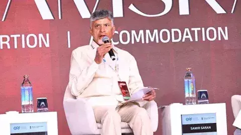 రైసినా డైలాగ్‌లో అదరగొట్టిన చంద్రబాబు