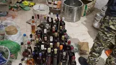 యూ ట్యూబ్ నేర్పిన పాఠం.. ఇల్లే ఓ మద్యం ఫ్యాక్టరీ..