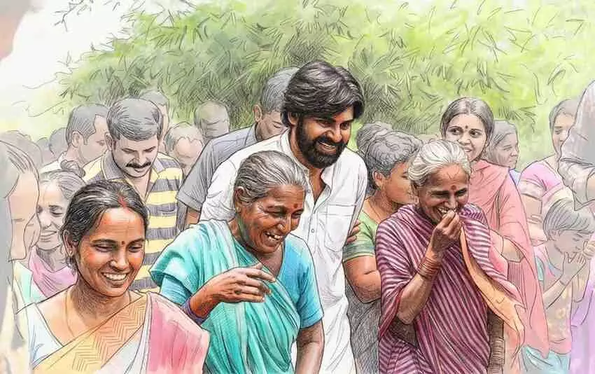 అడవితల్లి ఒడిలో జనసేన 13వ ఆవిర్భావ వేడుకలు అడవితల్లి ఒడిలో జనసేన 13వ ఆవిర్భావ వేడుకలు