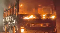 డ్రైవర్ సమయస్ఫూర్తి..40 మంది సేఫ్