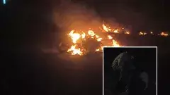 Breaking | బైకులు ఢీ: భారీ విస్ఫోటం.. ఒకరి సజీవదహనం