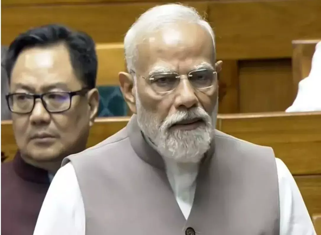 పశ్చిమాసియా ఘర్షణపై స్పందించిన మోదీ పశ్చిమాసియా ఘర్షణపై స్పందించిన మోదీ