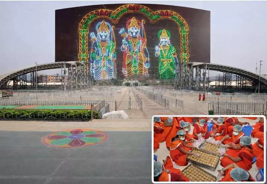 ఏప్రిల్1 సీతారాముల కల్యాణం. 85 వేల లడ్డూల పంపిణీ.. ఏప్రిల్1 సీతారాముల కల్యాణం. 85 వేల లడ్డూల పంపిణీ..