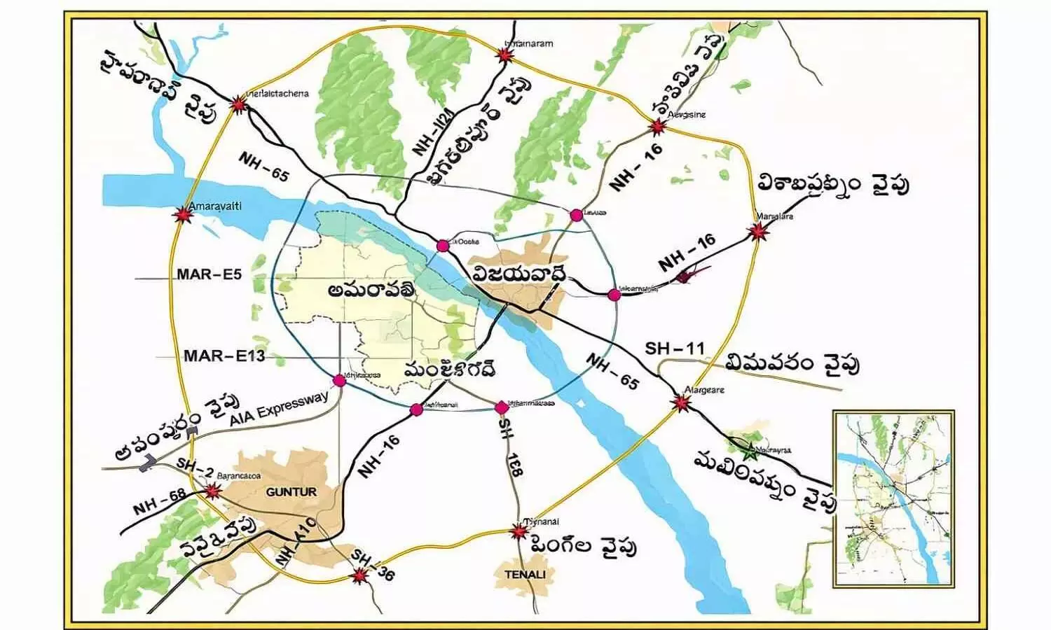 అమరావతి ఇన్నర్ రింగ్ రోడ్డుకు గ్రహణం వీడిందా? అసలేమిటీ దారి? అమరావతి ఇన్నర్ రింగ్ రోడ్డుకు గ్రహణం వీడిందా? అసలేమిటీ దారి?
