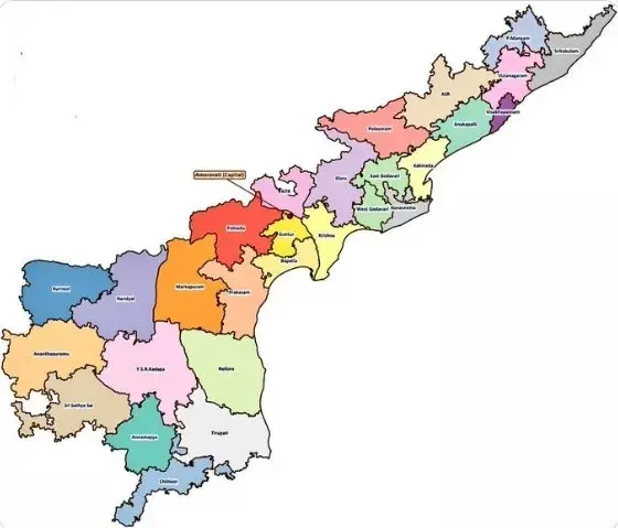 రాజధాని అమరావతి గుంటూరు జిల్లాలోనే!