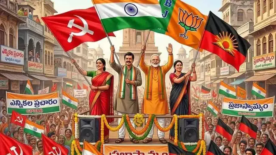 ఓట్ల యుద్ధం రేపే: కేరళ, అస్సాం, పుదుచ్చేరి ఓటరు తీర్పు ఎటువైపు?