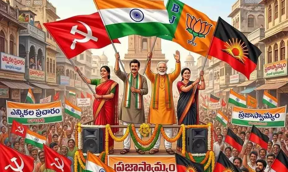 ఓట్ల యుద్ధం రేపే: కేరళ, అస్సాం, పుదుచ్చేరి ఓటరు తీర్పు ఎటువైపు? ఓట్ల యుద్ధం రేపే: కేరళ, అస్సాం, పుదుచ్చేరి ఓటరు తీర్పు ఎటువైపు?