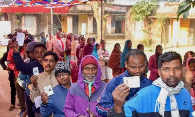 కేరళ, అస్సాం, పుదుచ్చేరీలో ఉత్సాహభరితంగా పోలింగ్ కేరళ, అస్సాం, పుదుచ్చేరీలో ఉత్సాహభరితంగా పోలింగ్