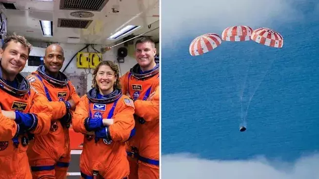 ఆర్టిమిస్ వీరులారా, మీకు స్వాగతం! క్షేమంగా తిరిగొచ్చిన ఆస్ట్రోనాట్స్!