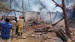 కేరళ: త్రిస్సూర్ జిల్లాలో బాణసంచా పేలుడు..