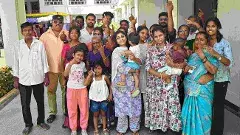 తమిళనాడులో 3 గంటలకు 70% పోలింగ్